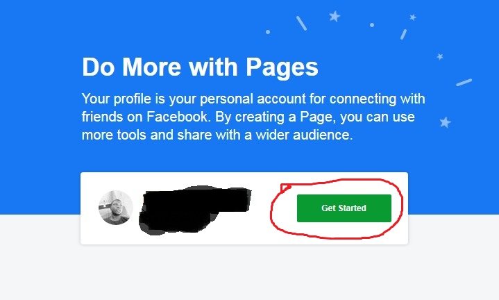 How do I convert my profile to a Facebook page